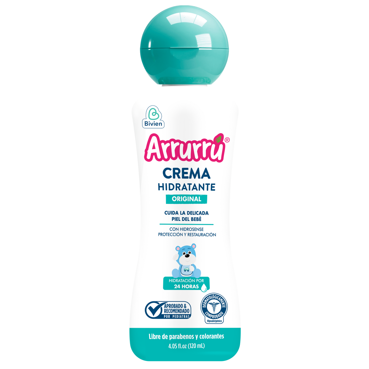 Crema Hidratante Original Arrurrú - 120 ml