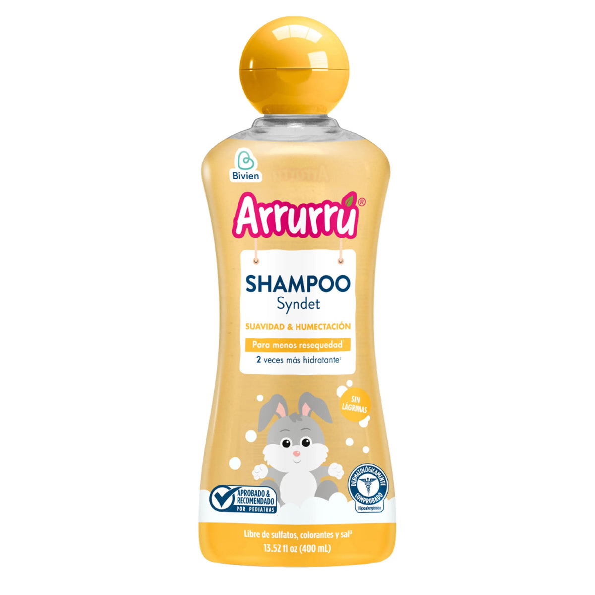 Shampoo Arrurrú Suavidad y Humectación - 400 ml