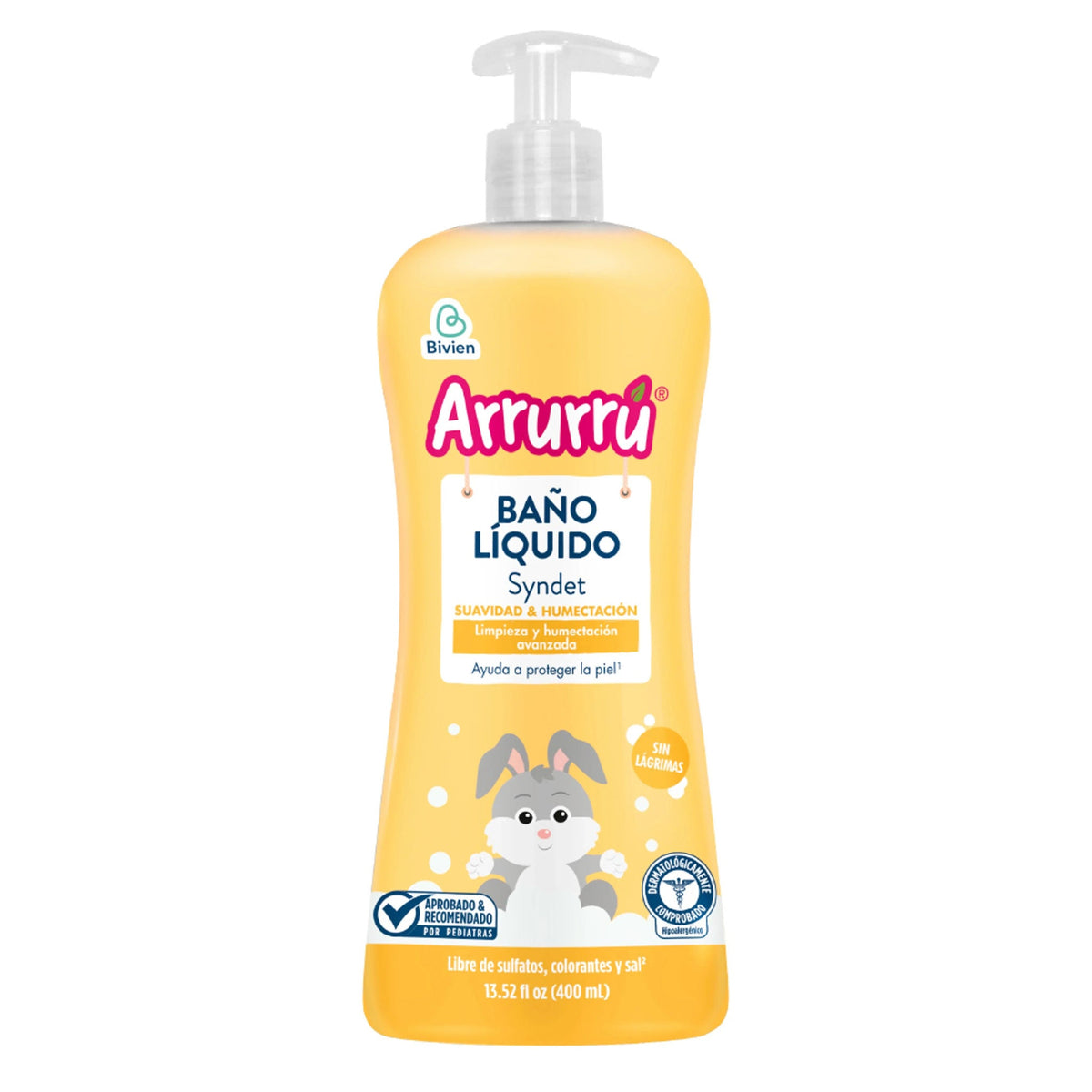 Baño líquido Arrurrú Suavidad y Humectación - 400 ml