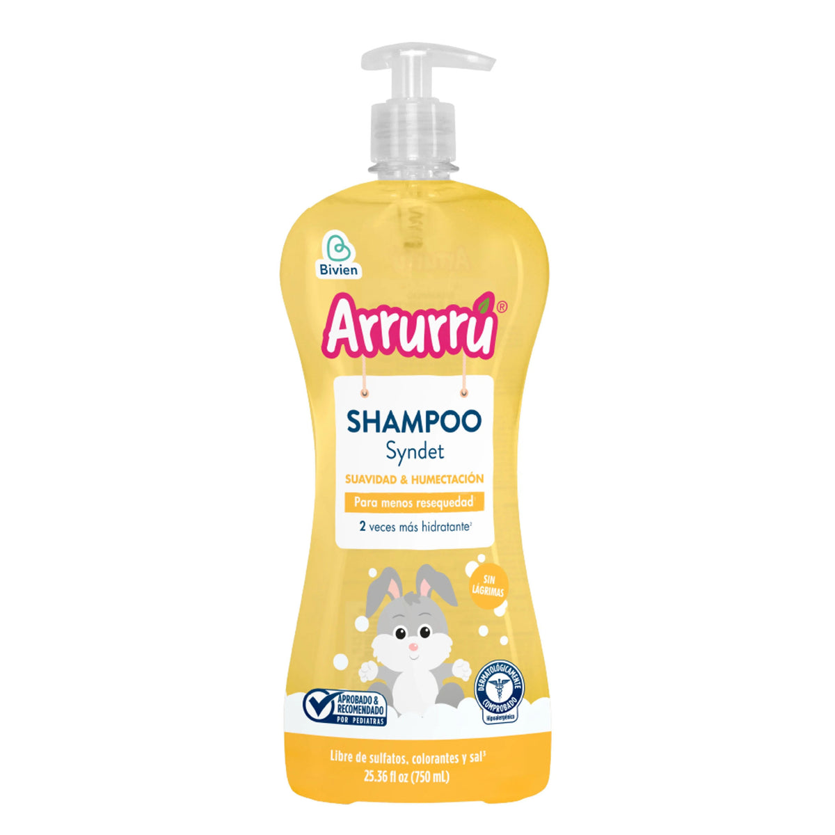 Shampoo Arrurrú Suavidad y Humectación - 750 ml