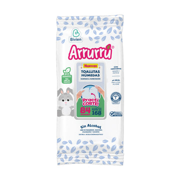 Toallitas Húmedas Arrurrú Suavidad & Humectación - 84 unds