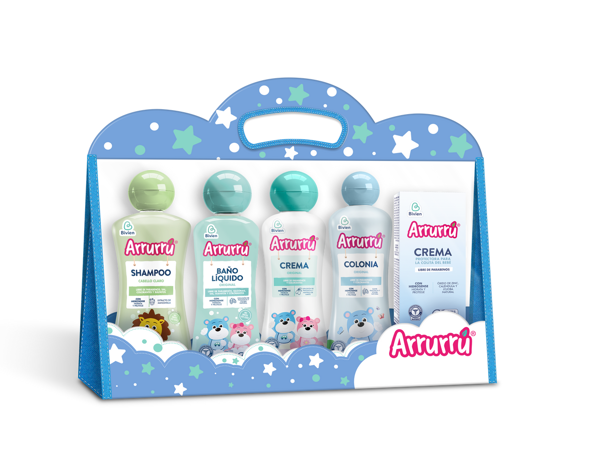 Estuche Abuelita Azul Arrurrú