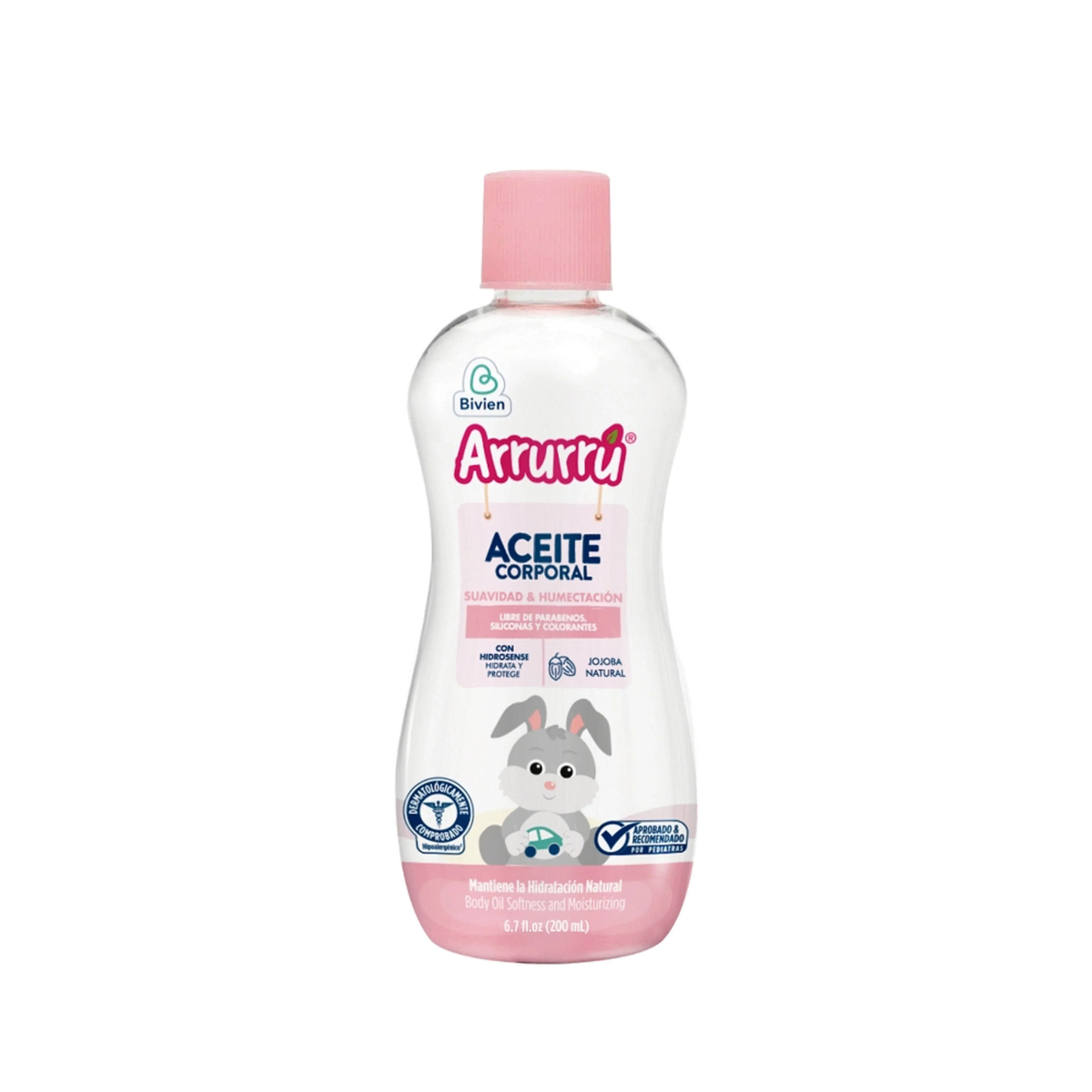 Aceite corporal Arrurrú suavidad y humectación - 200 ml