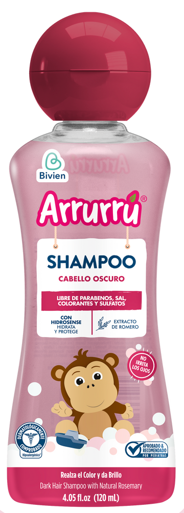 Shampoo Arrurrú Cabello Oscuro - 120 ml