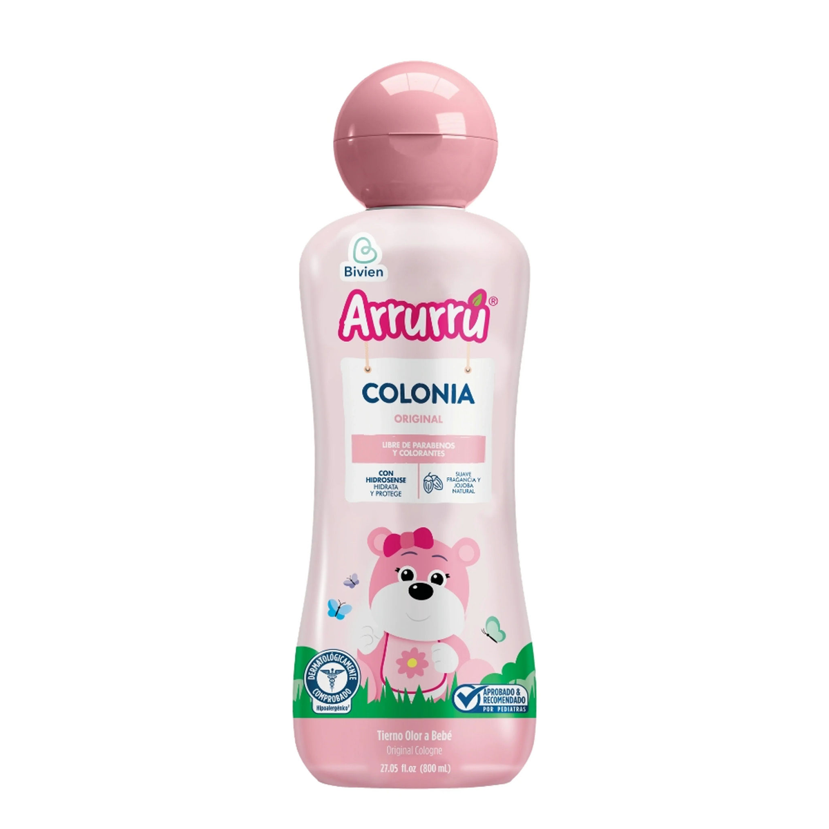 Colonia Arrurrú original rosada - 800 ml