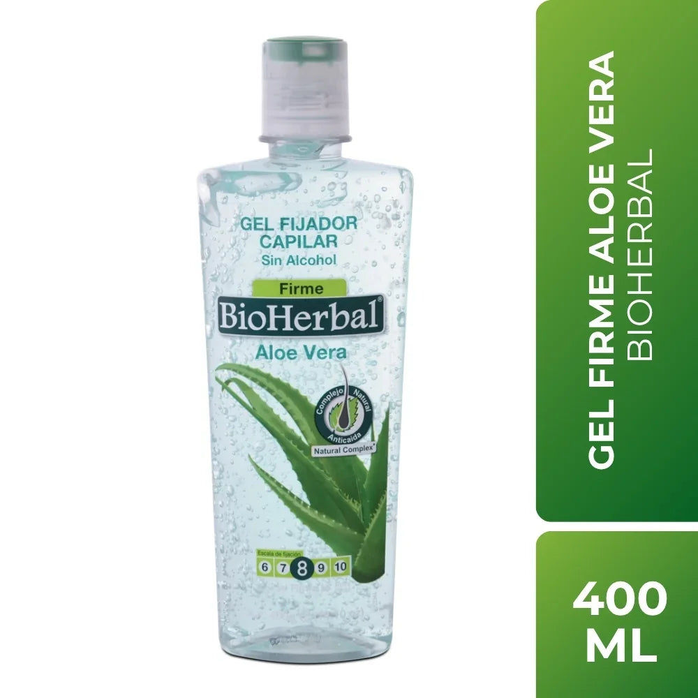 Gel Bioherbal cabello firme con aloe vera - 400 gr
