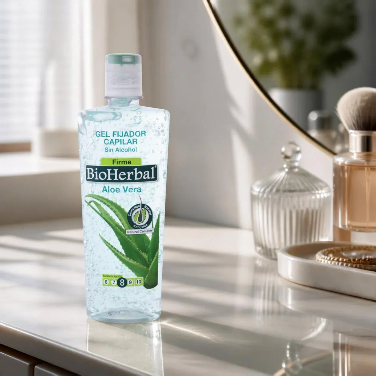 Gel Bioherbal cabello firme con aloe vera - 400 gr