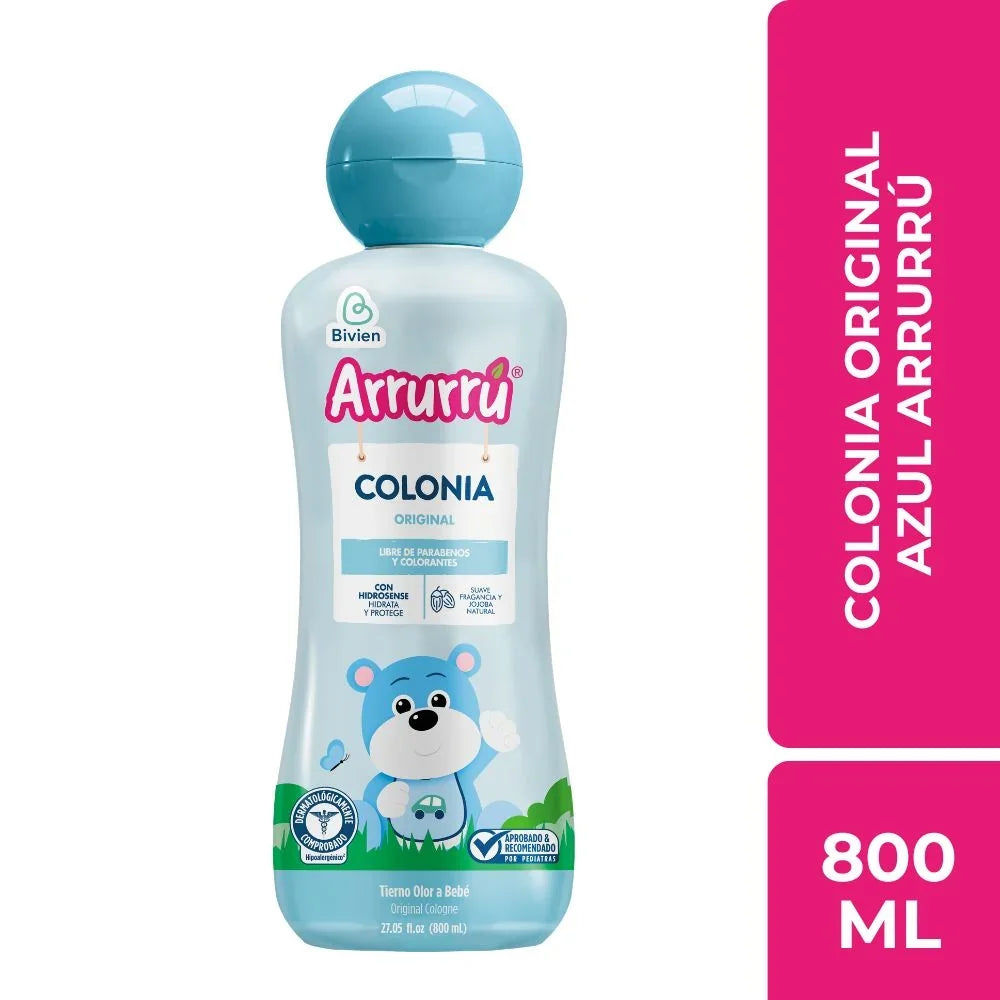 Colonia Arrurrú original azul - 800 ml