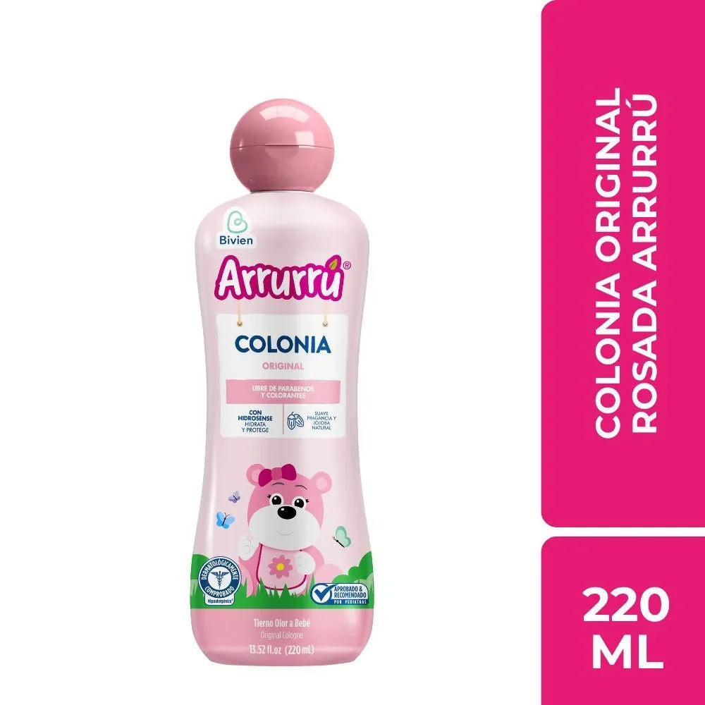 Colonia Arrurrú original rosada - 220 ml