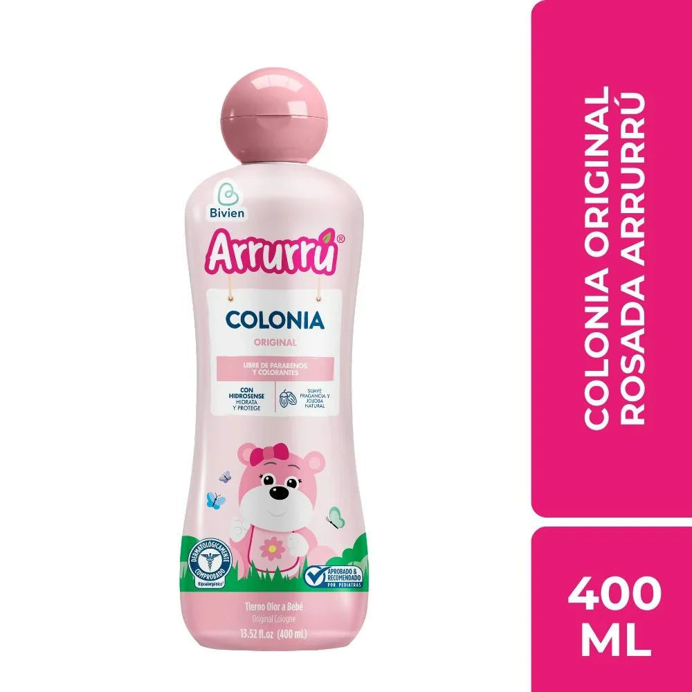 Colonia Arrurrú original rosada - 400 ml