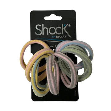 Cauchos Shock colores pastel - 10 unidades