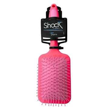 Cepillo Shock paleta fucsia combinado