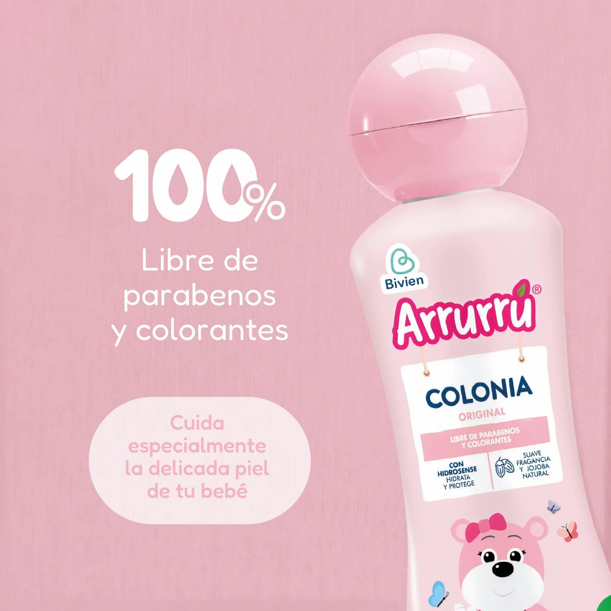 Colonia Arrurrú original rosada - 800 ml