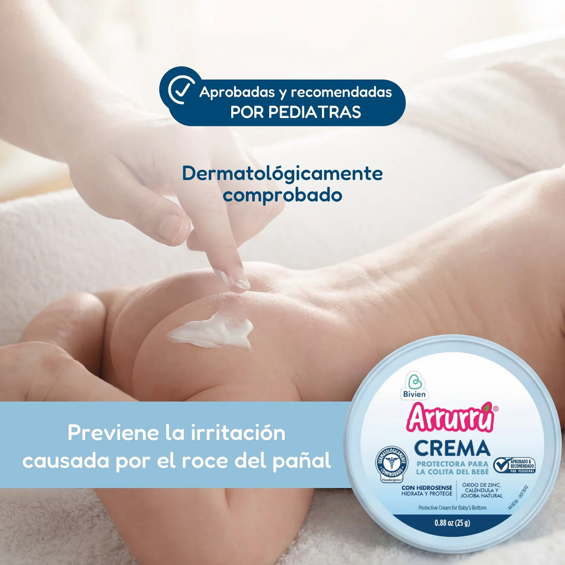 Crema protectora Arrurrú para la colita - 25 gr