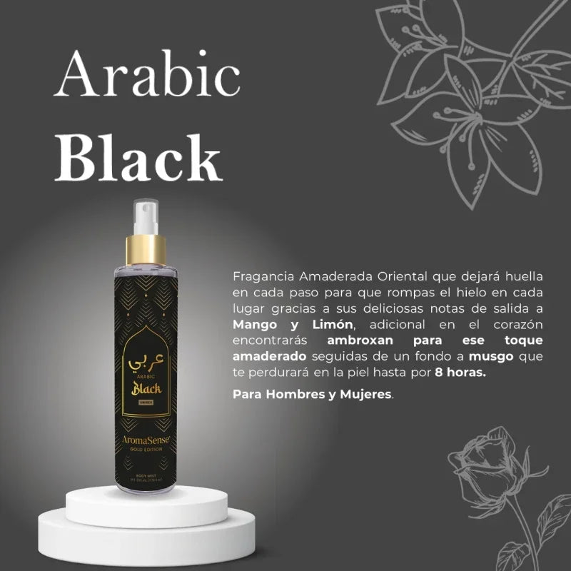 Eau de toilette Aromasense Arabic Black - 230 ml