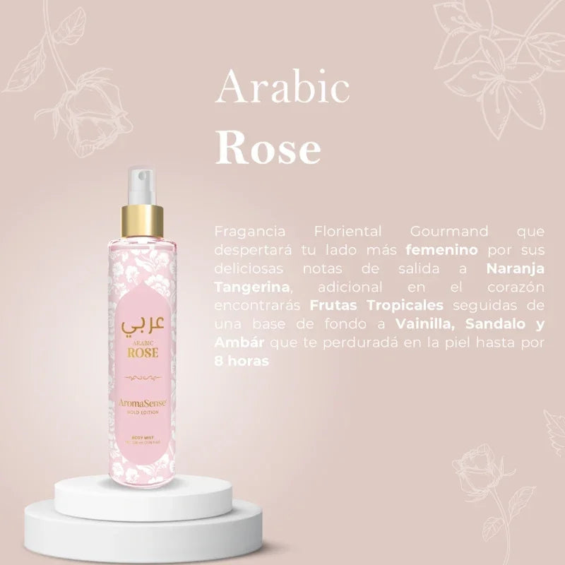 Eau de toilette Aromasense Arabic Rose - 230 ml