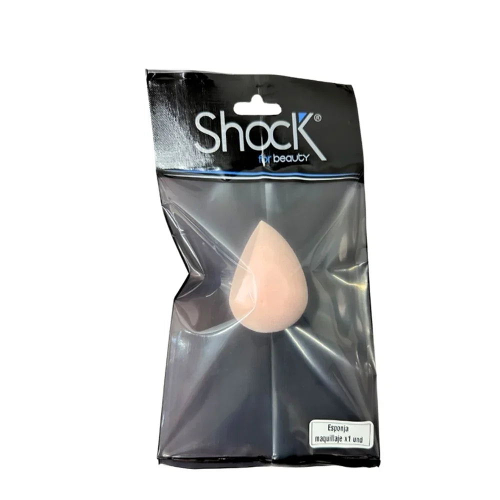 Esponja de maquillaje Shock rosa pastel - 1 ud