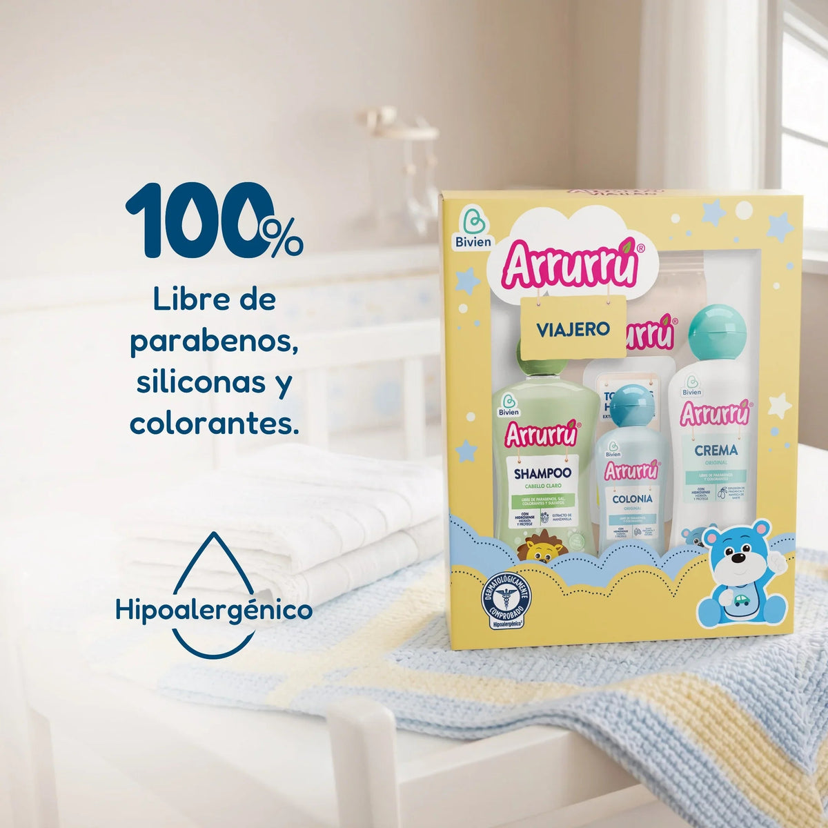 Estuche Arrurrú viajero azul - Arrurrú