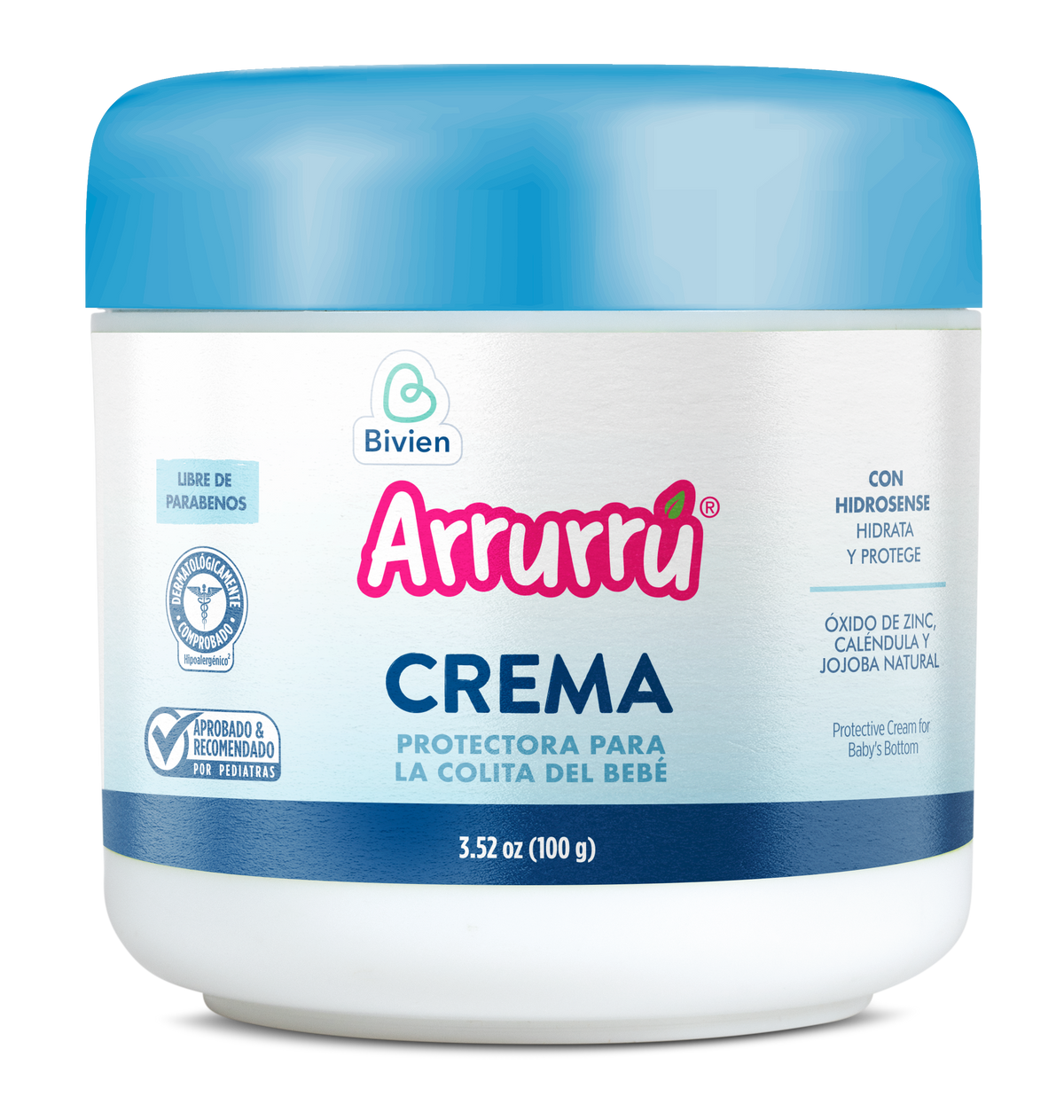 Crema Protectora para la Colita del Bebé Arrurrú - 100 g