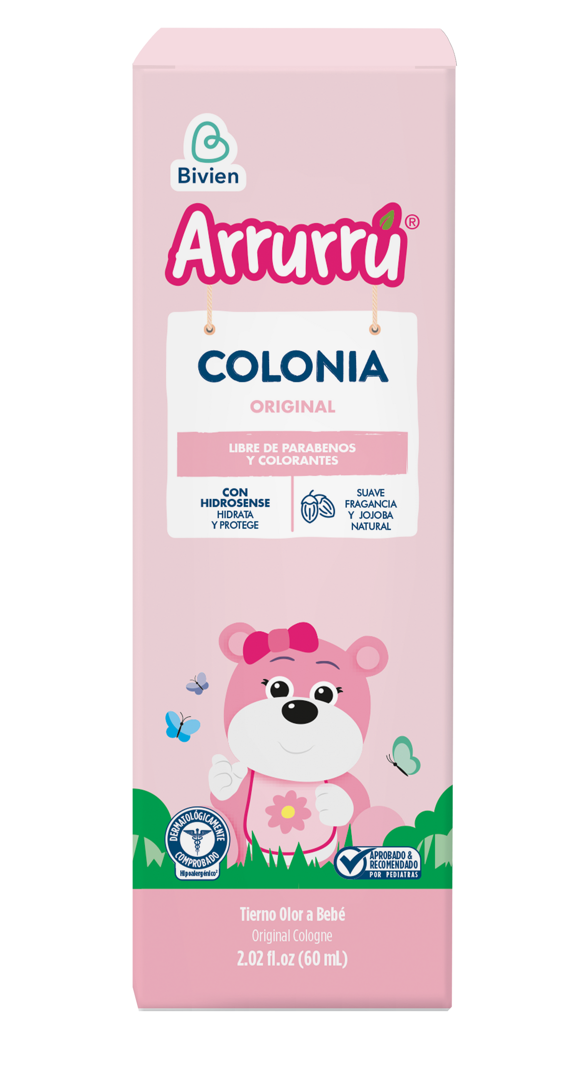 Colonia Original Rosada Arrurrú - 60 ml