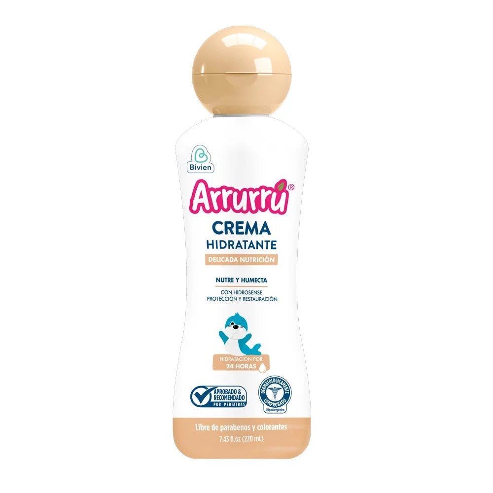 Crema hidratante Arrurrú delicada nutrición - 220 ml