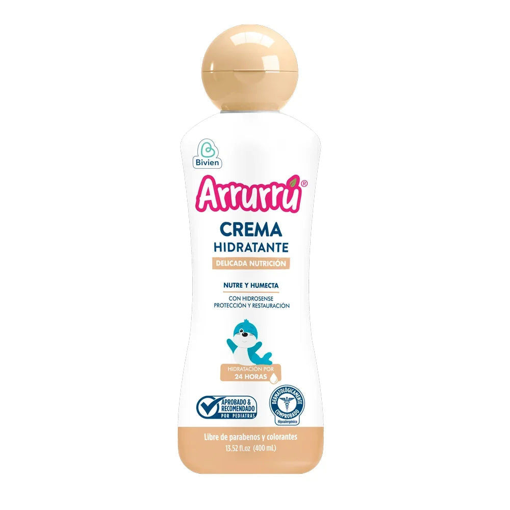Crema hidratante Arrurrú delicada nutrición - 400 ml