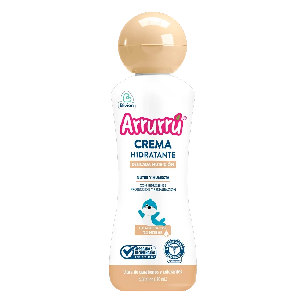 Crema hidratante Arrurrú delicada nutrición - 120 ml