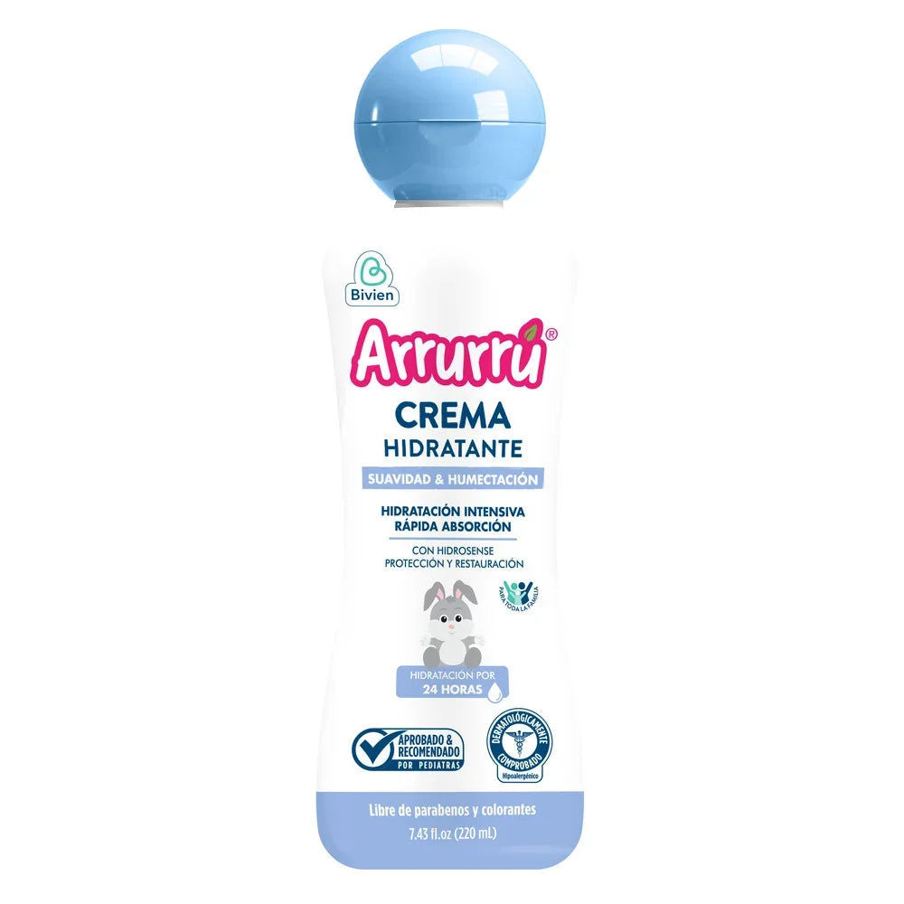 Crema hidratante Arrurrú suavidad y humectación - 220 ml