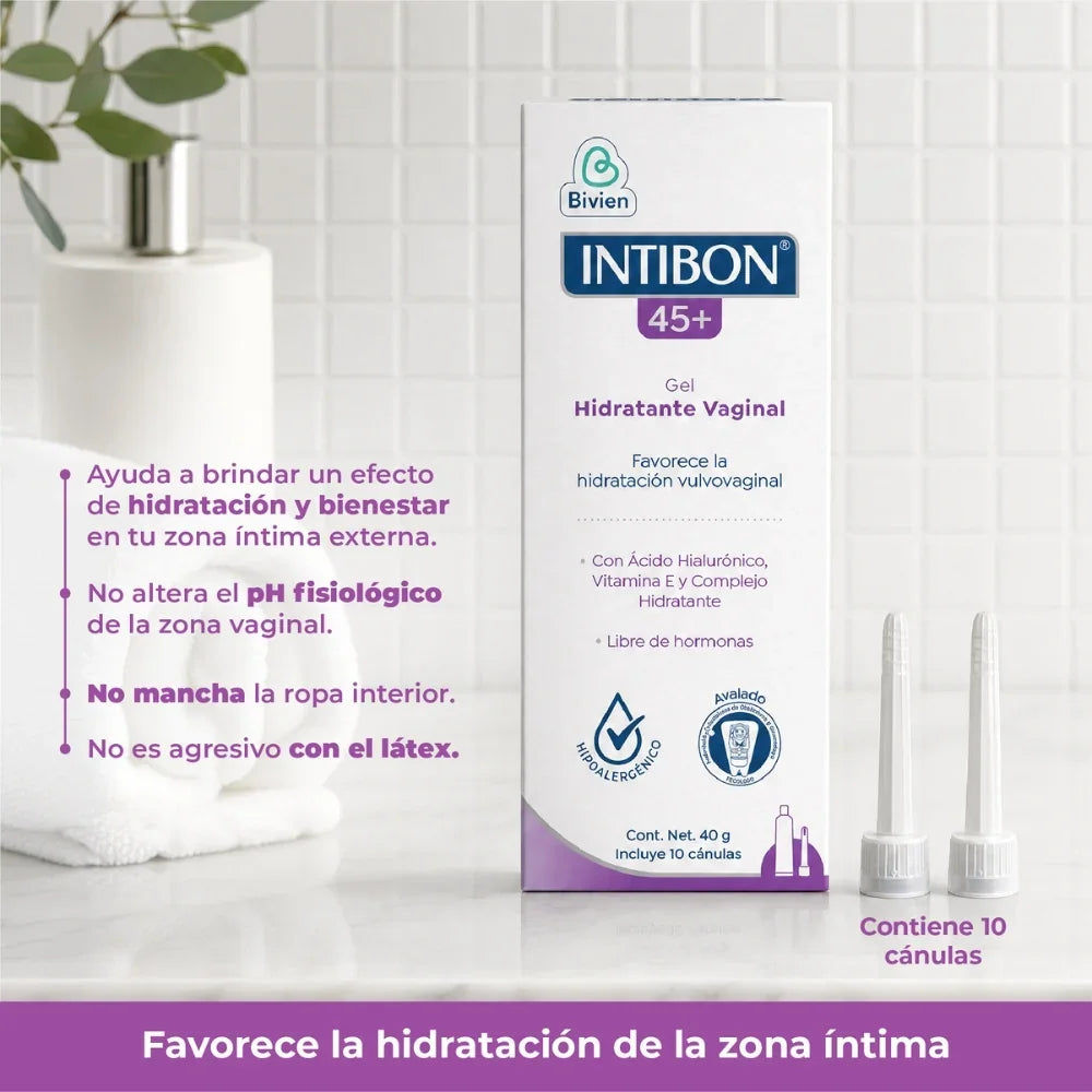 Gel hidratante Intibon 45+ vaginal - 40 gr
