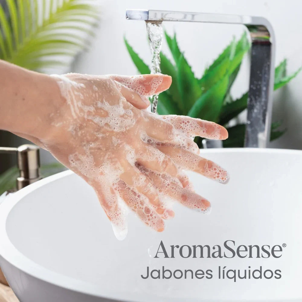 Jabón cremoso Aromasense avena doypack para manos y pies - 800 ml