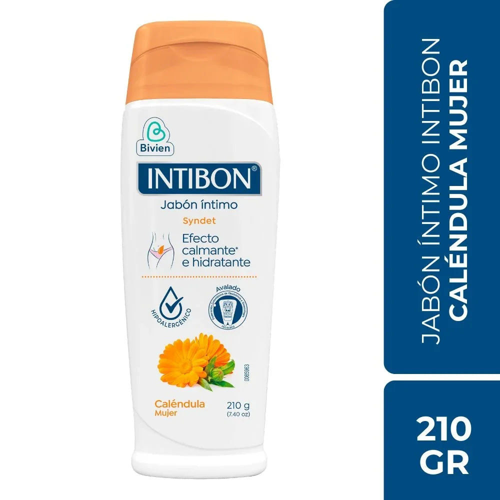 Jabón íntimo Intibon caléndula mujer - 210 gr
