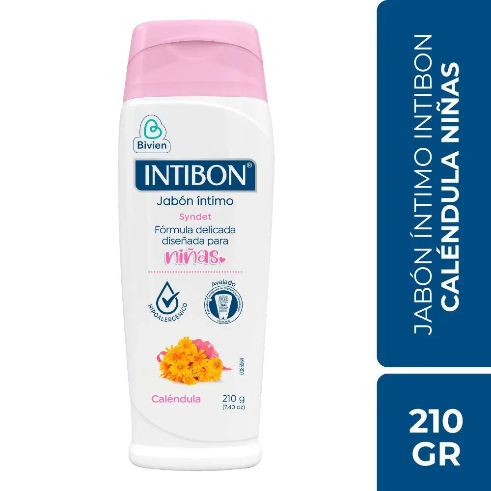 Jabón íntimo Intibon caléndula niñas - 210 gr