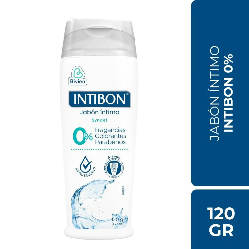 Jabón íntimo Intibon cero - 120 gr