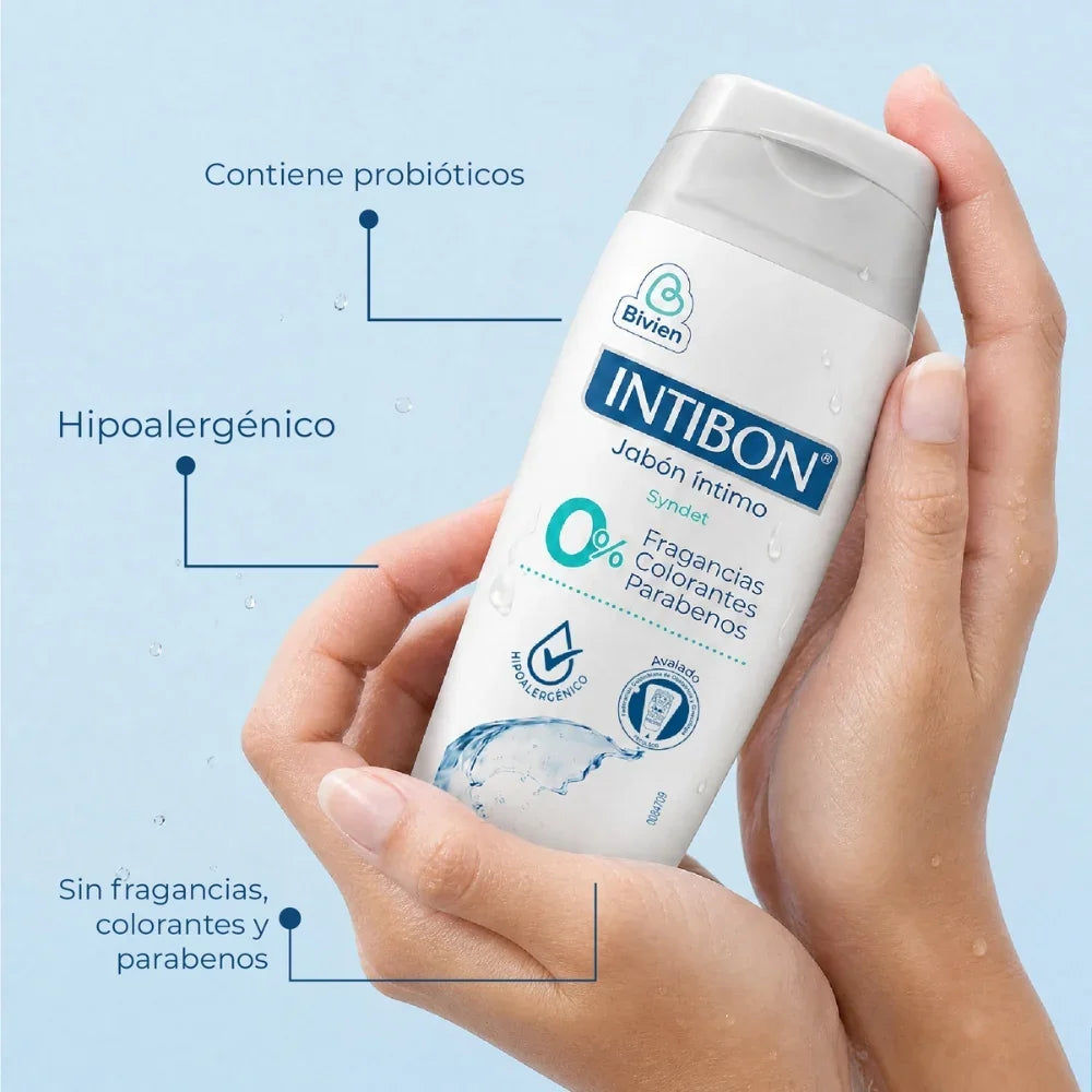 Jabón íntimo Intibon cero - 210 gr