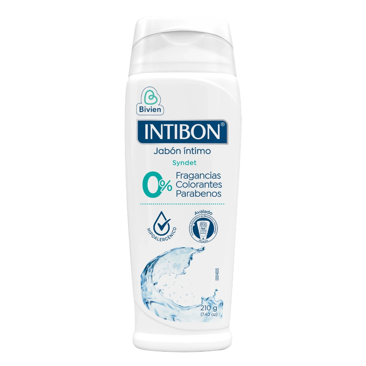 Jabón íntimo Intibon cero - 210 gr