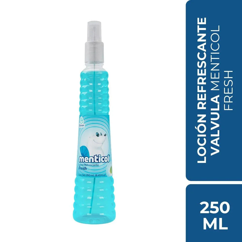 Loción refrescante Menticol fresh válvula - 250 ml