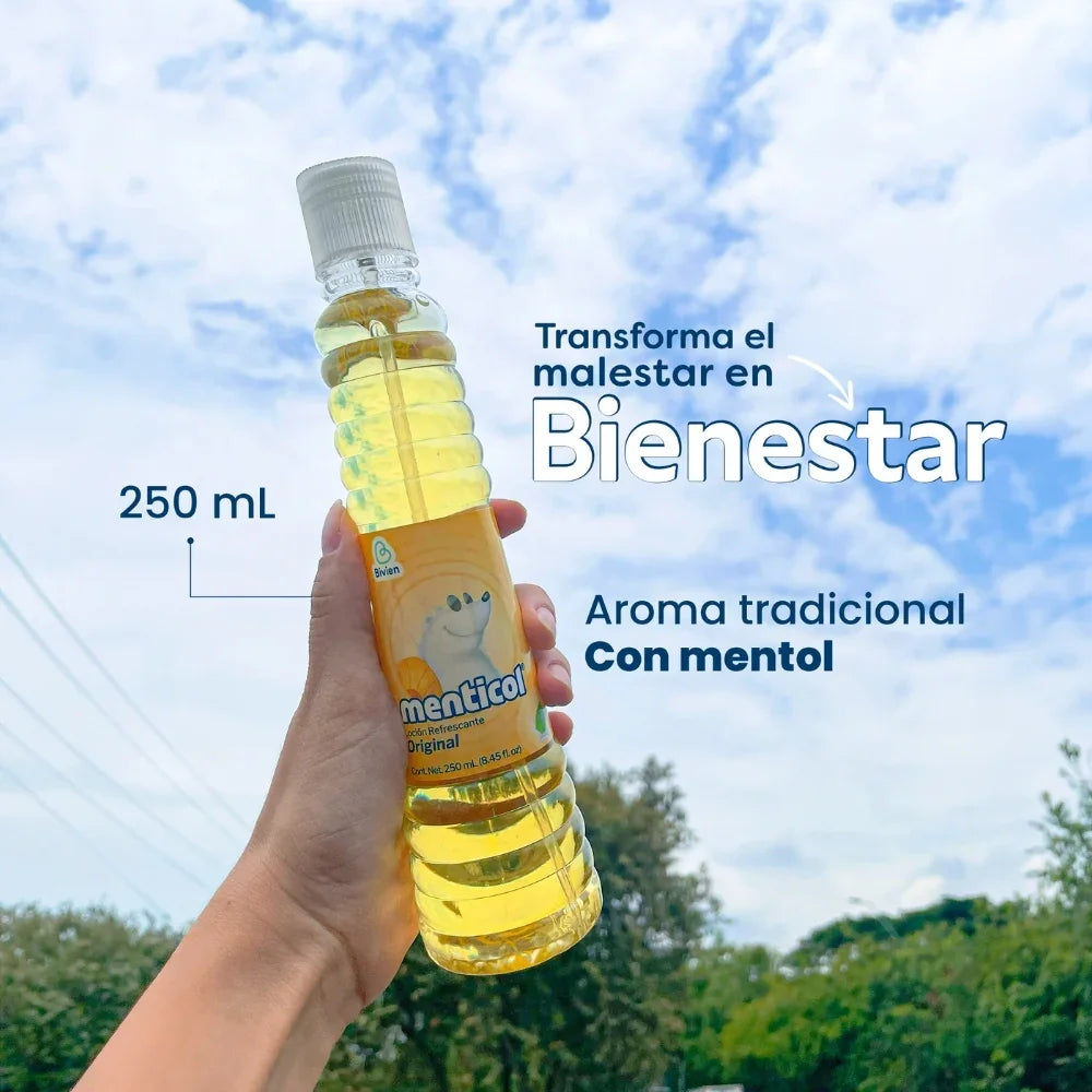 Loción refrescante Menticol original - 250 ml