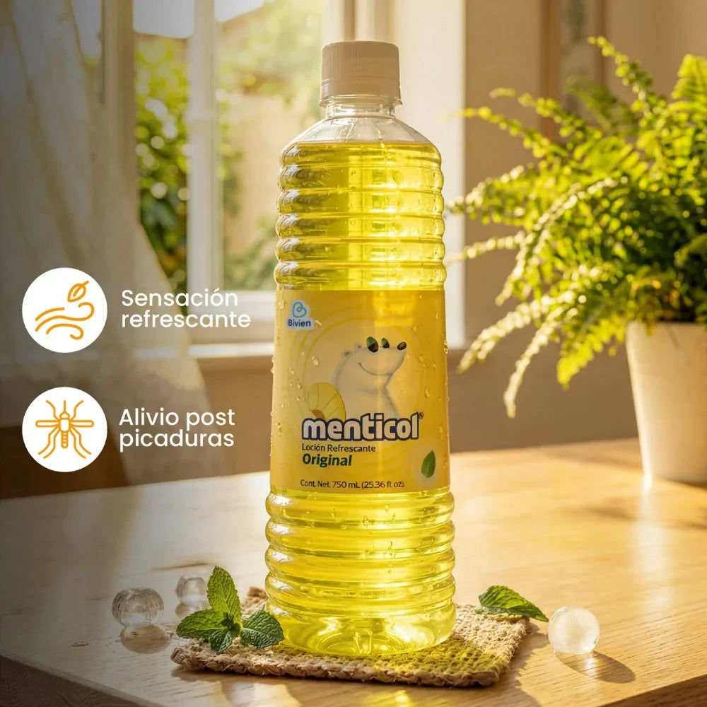 Loción refrescante Menticol original - 750 ml