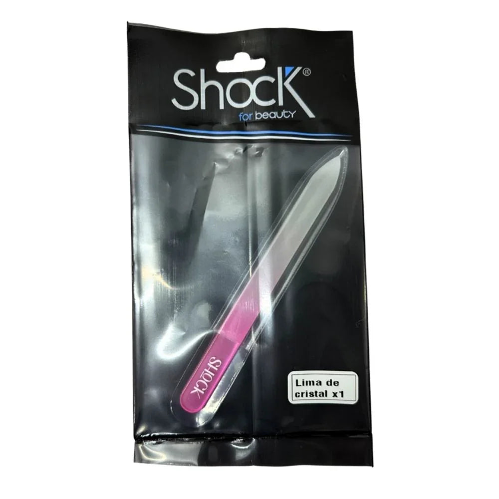 Lima de cristal Shock rosada - 1 ud