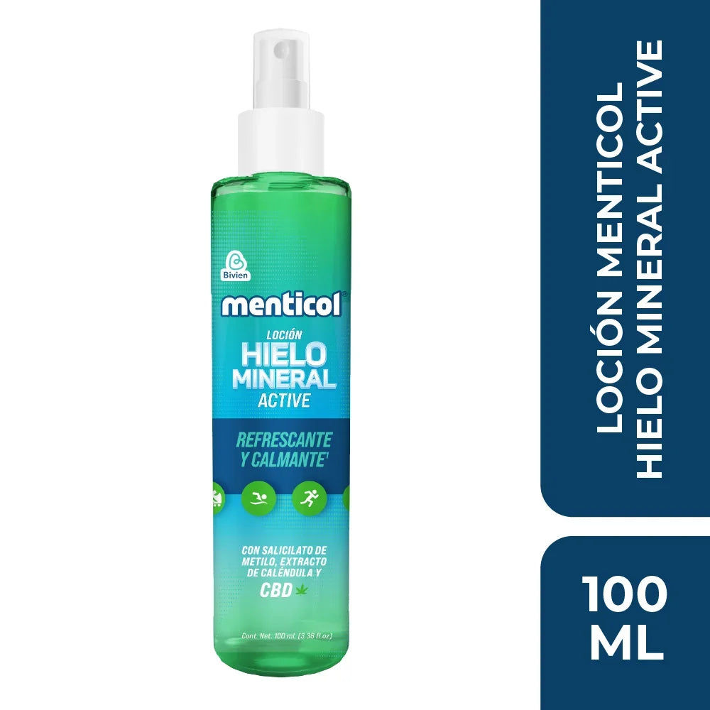 Loción refrescante Menticol hielo mineral - 100 ml