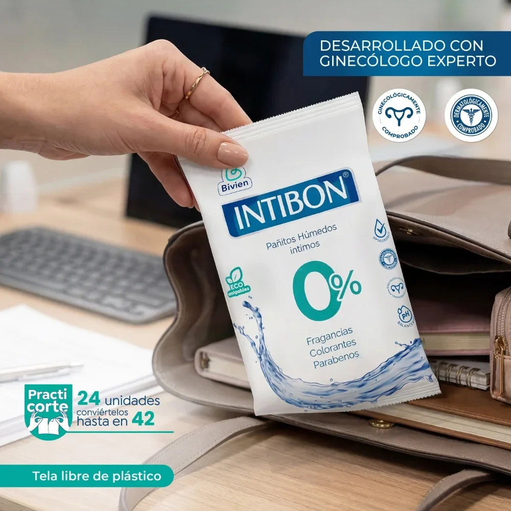 Pañitos Húmedos Intibon 0% - 24 unidades