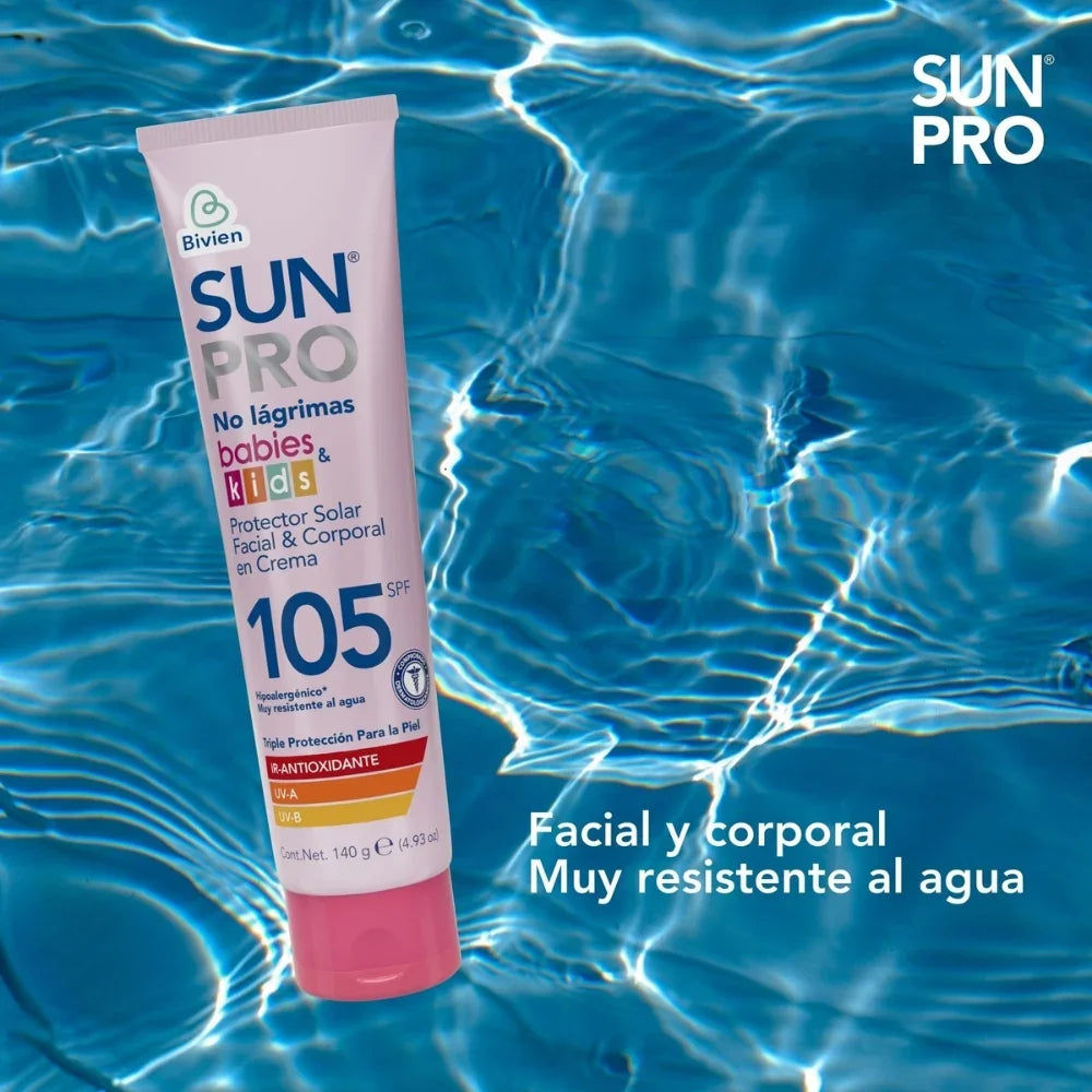 Protector solar babies & kids Sun Pro SPF 105+ - 140 ml