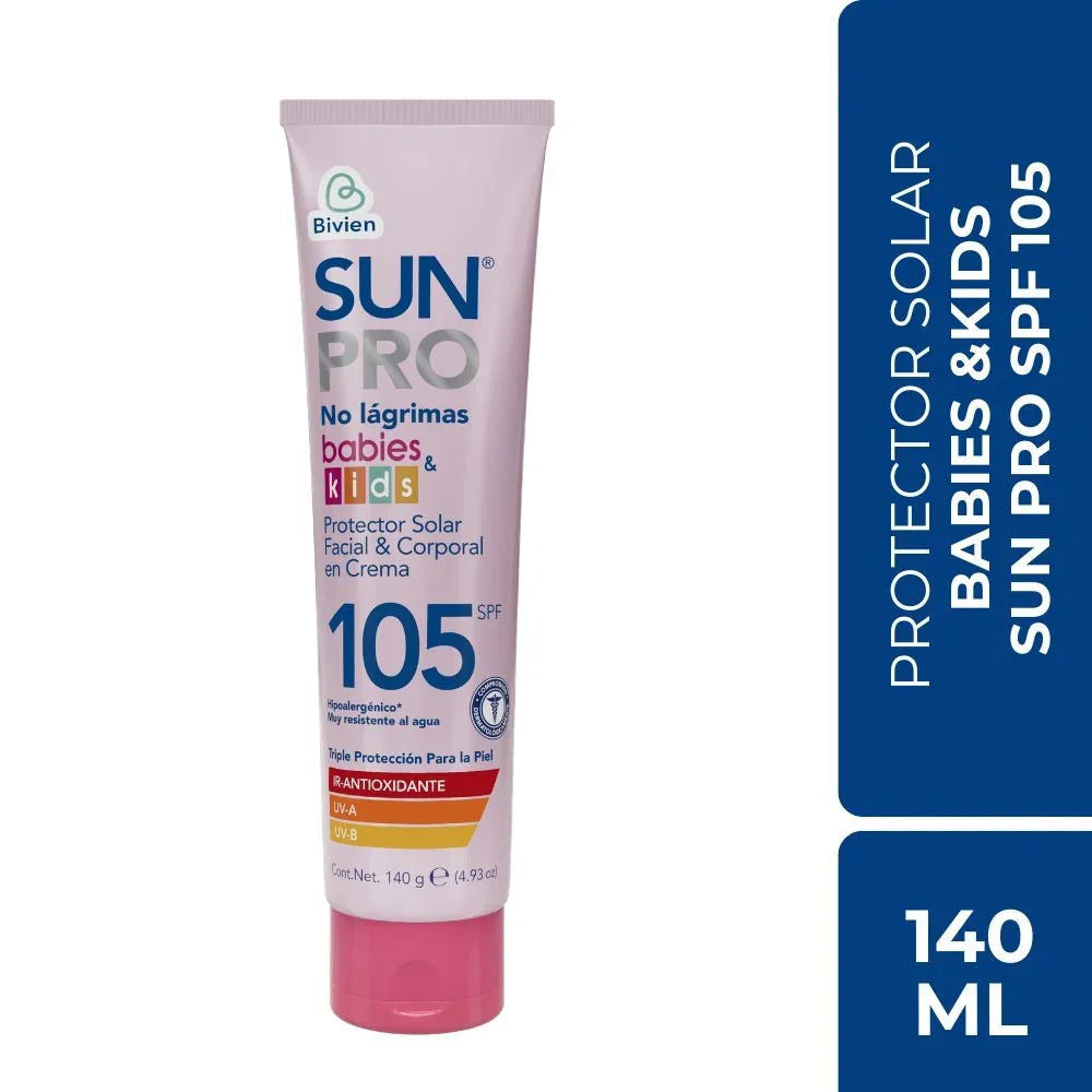 Protector solar babies & kids Sun Pro SPF 105+ - 140 ml
