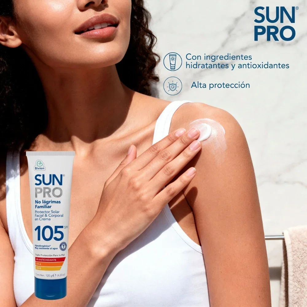 Protector solar corporal familiar Sun Pro SPF 105+ - 120 ml