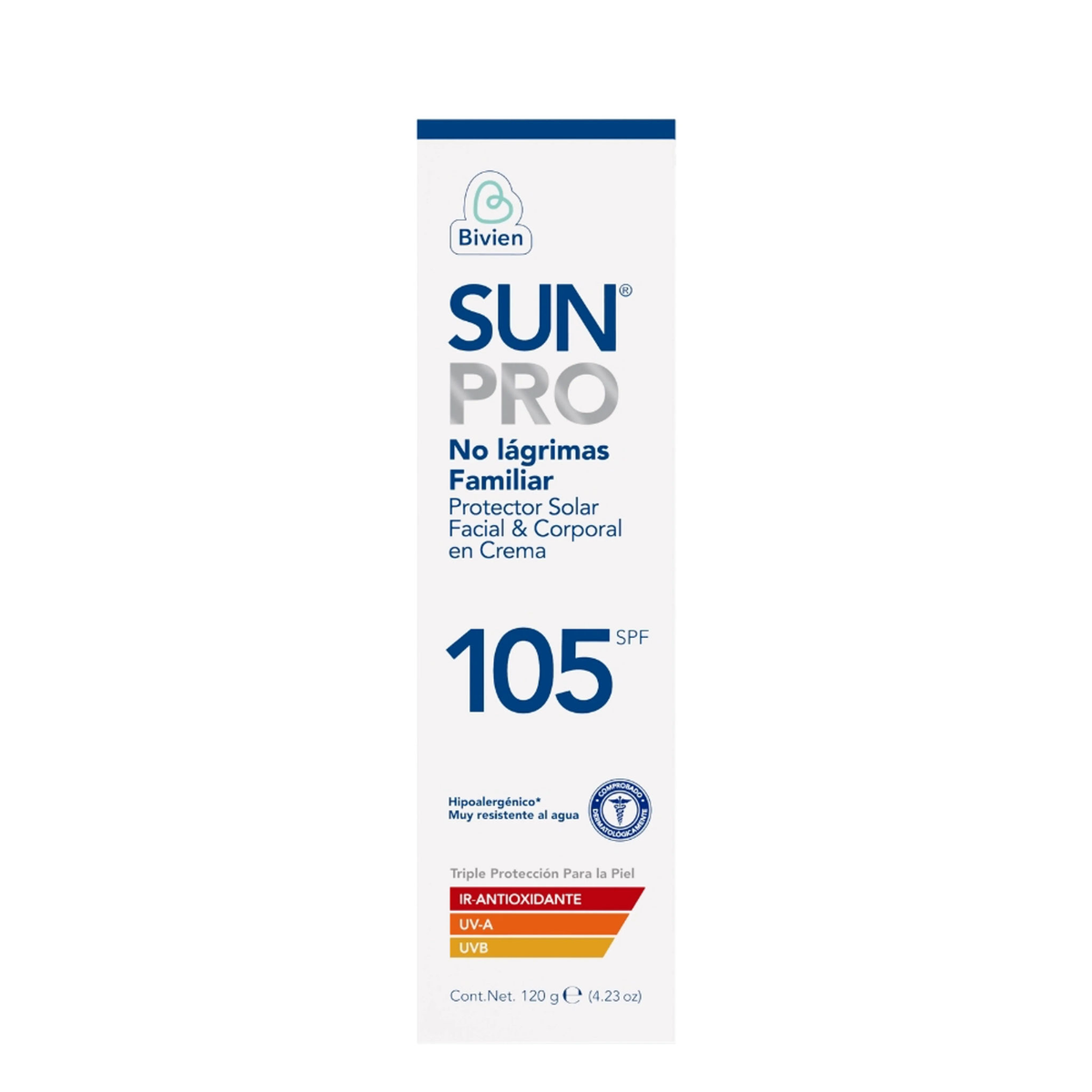 Protector solar corporal familiar Sun Pro SPF 105+ - 120 ml