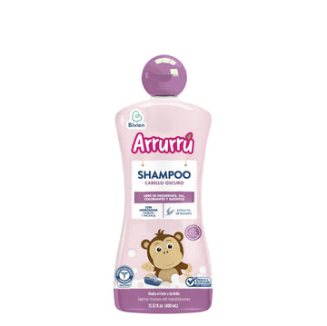 Shampoo Arrurrú cabello oscuro - 400 ml