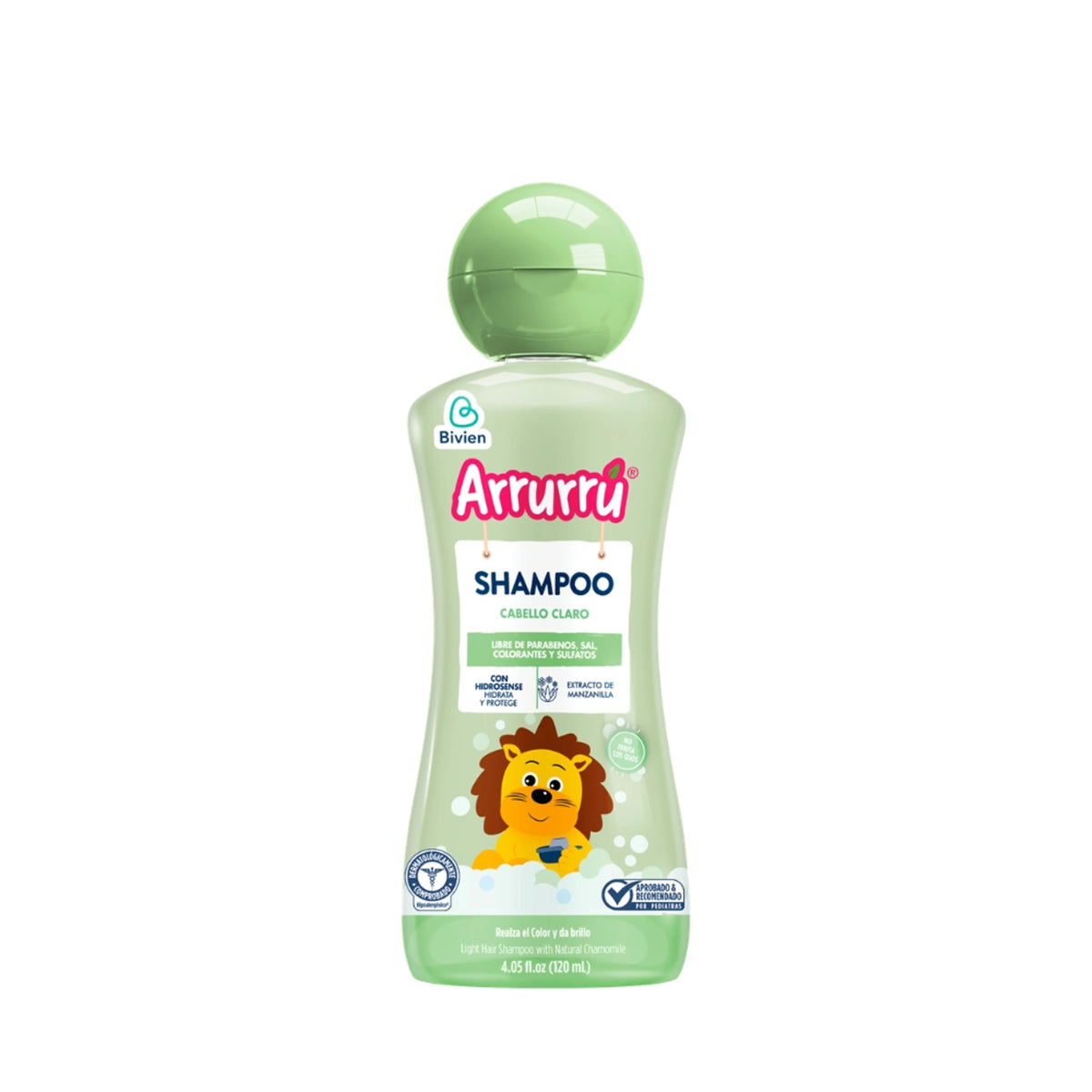 Shampoo Arrurrú cabello claro - 120 ml