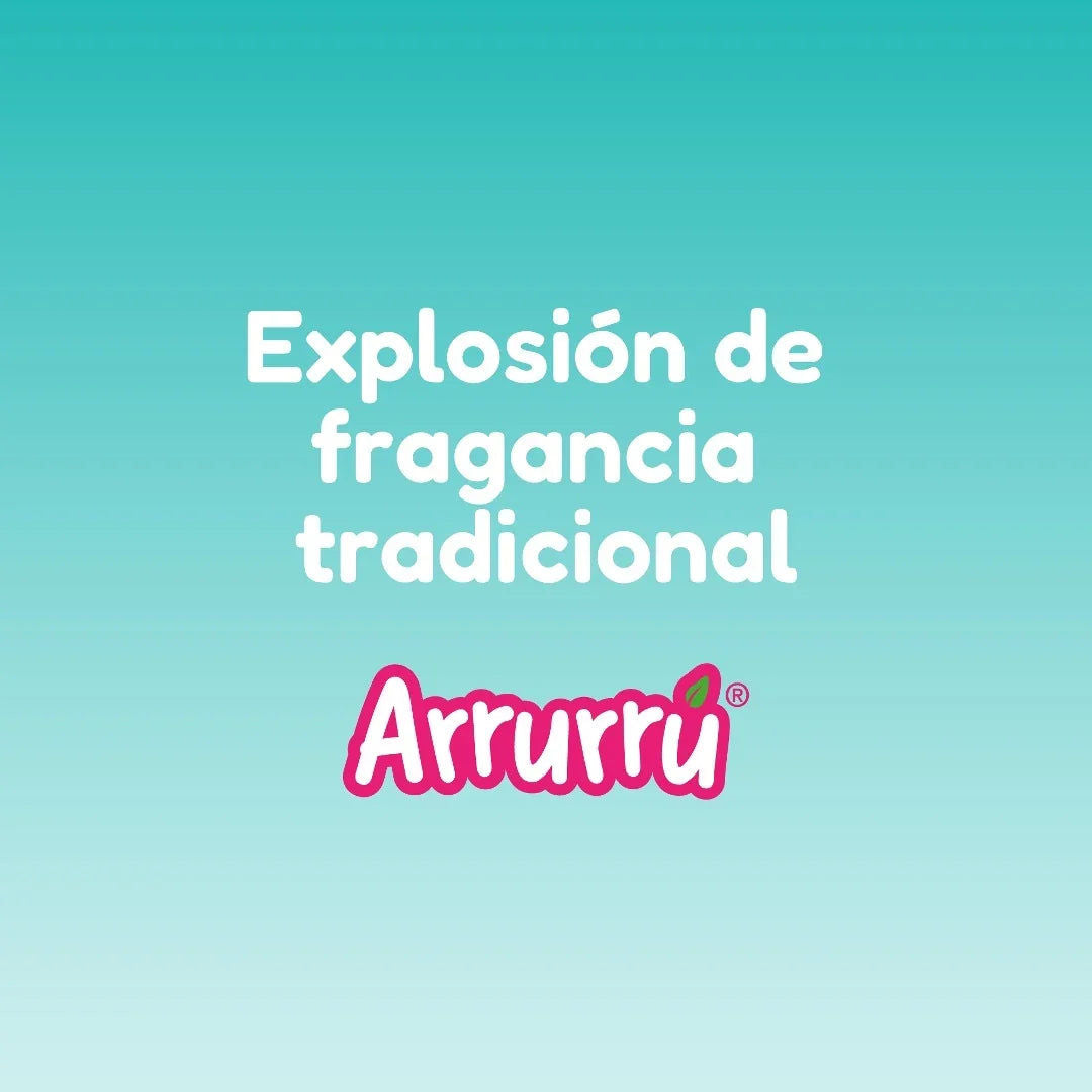 Shampoo Arrurrú shampoo y baño líquido 2 en 1 original - 400 ml