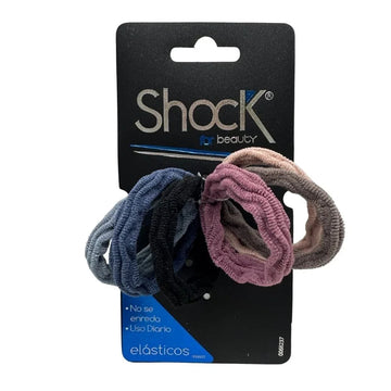 Cauchos de tela Shock onda colors - 6 unidades