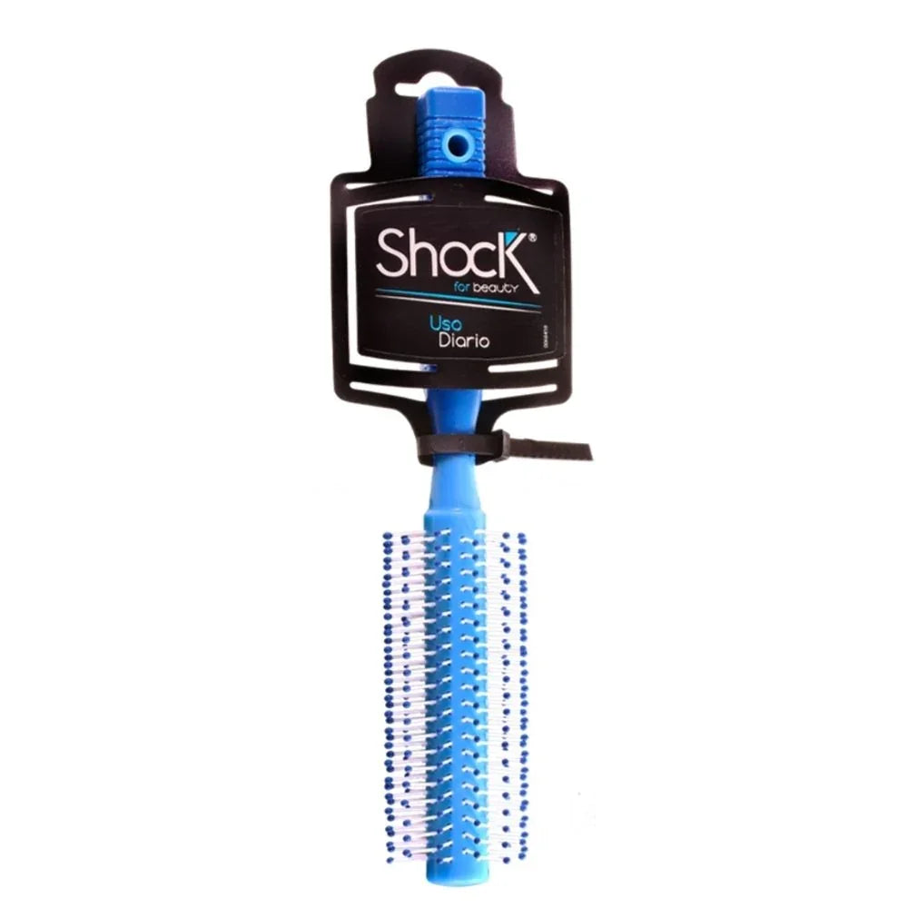 Cepillo Shock plástico esqueleto redondo